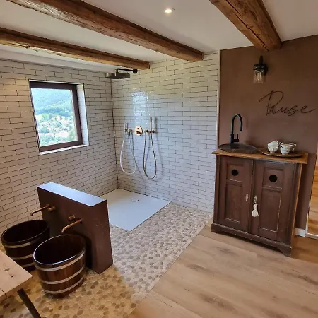 Haus Am Berg Mit Wellnessbereich, Bar Und Panorama Buhlertal